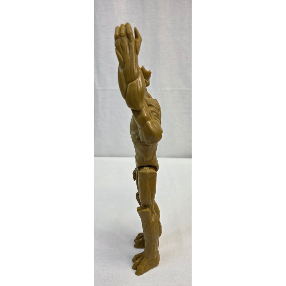 Marvel Guardians of the Galaxy Groot Action Figure Brown Poseable 12 Inch Toy - Picture 7 of 9